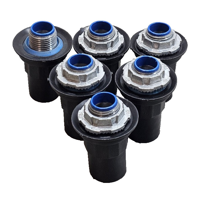 Thomas Betts 1/2” Ocal Myers Hub Knockout Hub Pvc Coated NEW HUB1/2-G