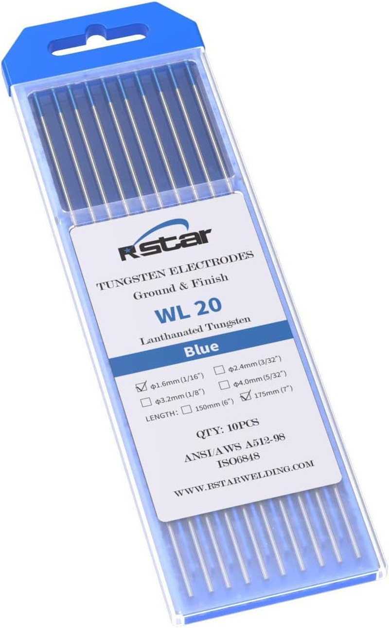 TIG Welding Tungsten Electrodes WL20 2% Lanthanated Tungsten Electrodes Rods for