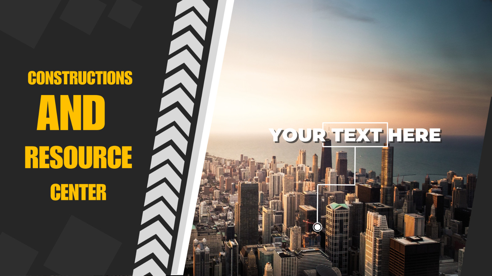 Horizontal Video Canva Template – Architech promo video