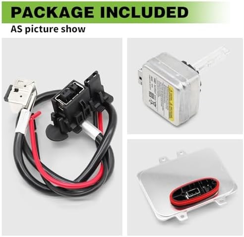 Xenon Headlight Ballast Control Unit Module w/Bulb Igniter 5DV 009 000-00 Compat
