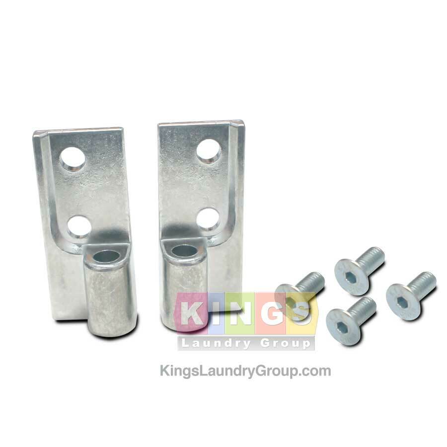 NEW 339002 TOP & BOTTOM HINGE BLOCKS FOR WASCOMAT TD DRYERS