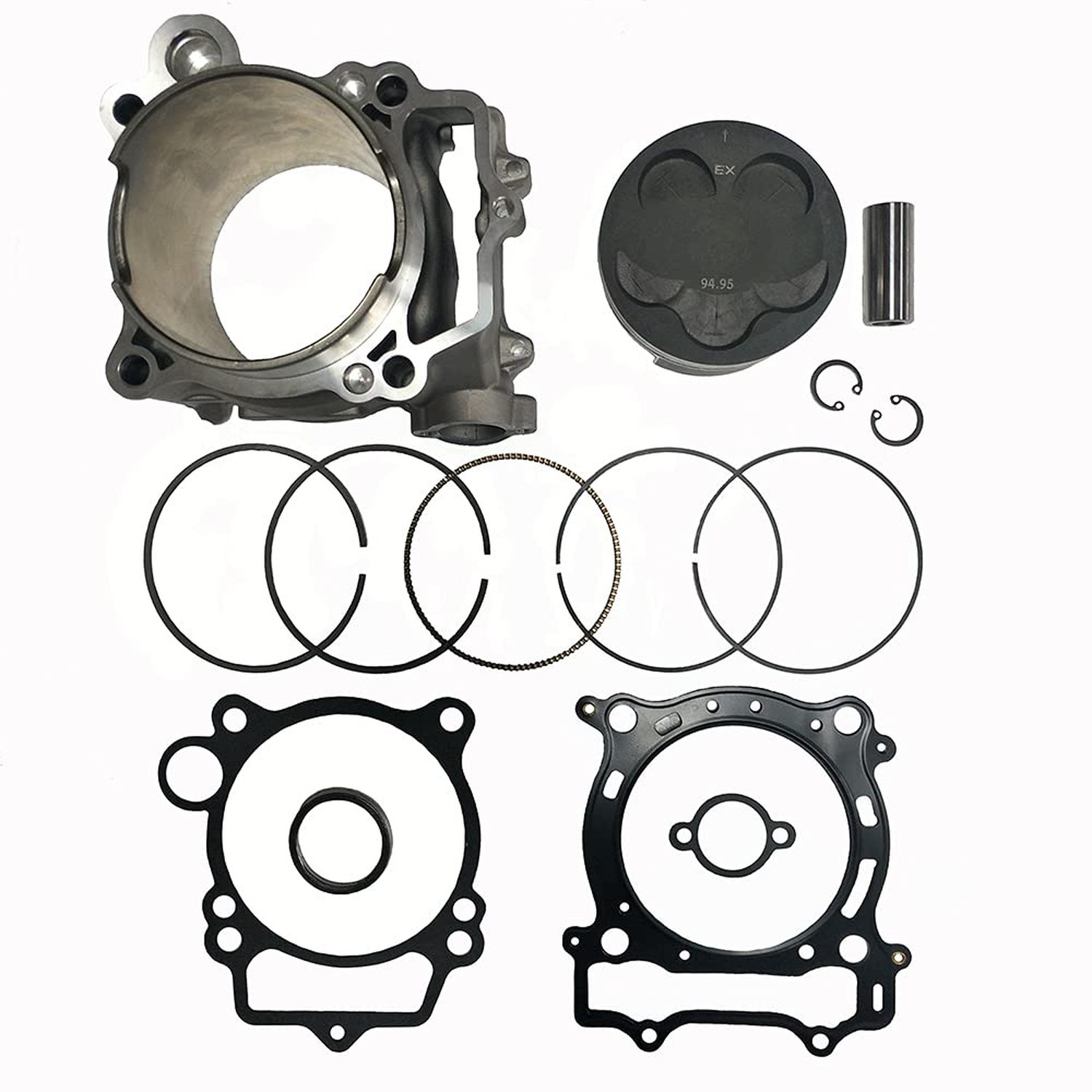 Cylinder Kit Piston Gasket for Yamaha YFZ450 YFZ 450 Stand Bore 95mm 450cc AT…