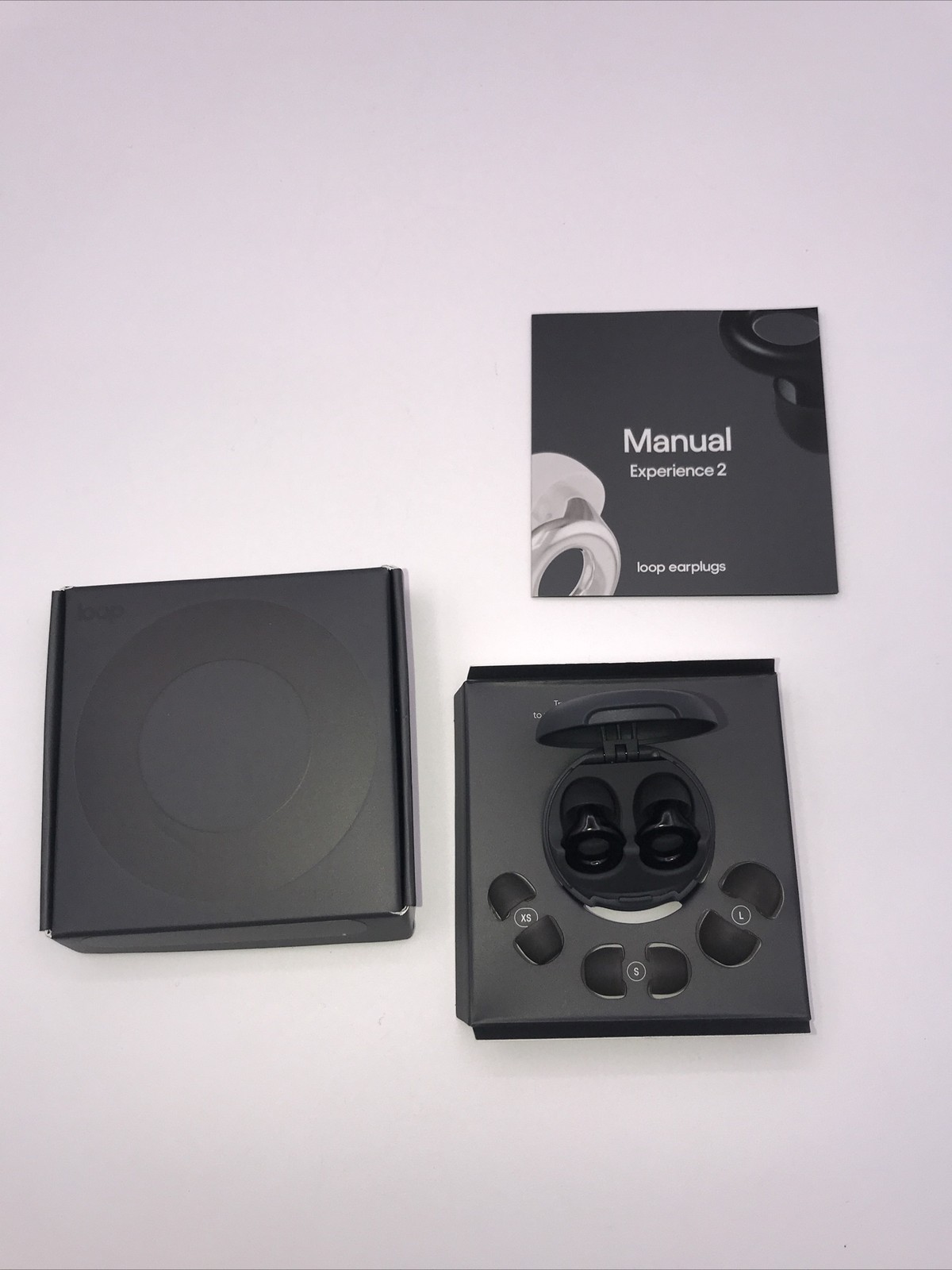 Loop Experience 2 Ear Plugs Reusable Noise Reduction 12 Decibels – Black
