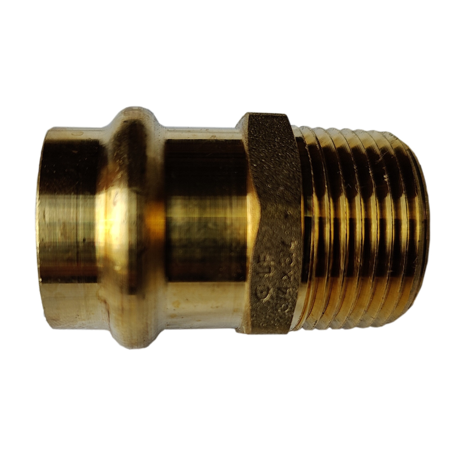10 Pieces 3/4″ Press Male Adapter, Lead Free Brass, 3/4″ Press Fit Male