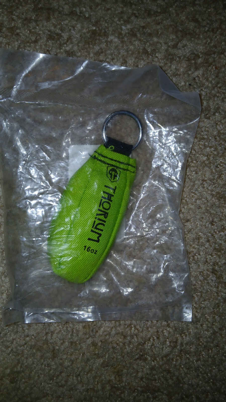 THORIUM- ARBORIST-OUTDOOR THROW WEIGHT-16 OZ-NEW- BRIGHT GREEN