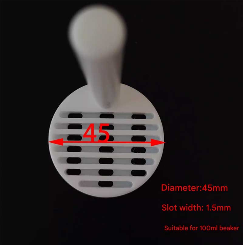 PTFE Lab Cleaning Rack 45-90mm Diameter for 100-1000ml Glass Beakers Stand