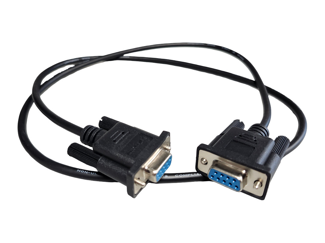 Sensor 1 Raven Null Modem Cable RS-232, 3 Feet (115-0171-040) – HRAVEN-040-0171