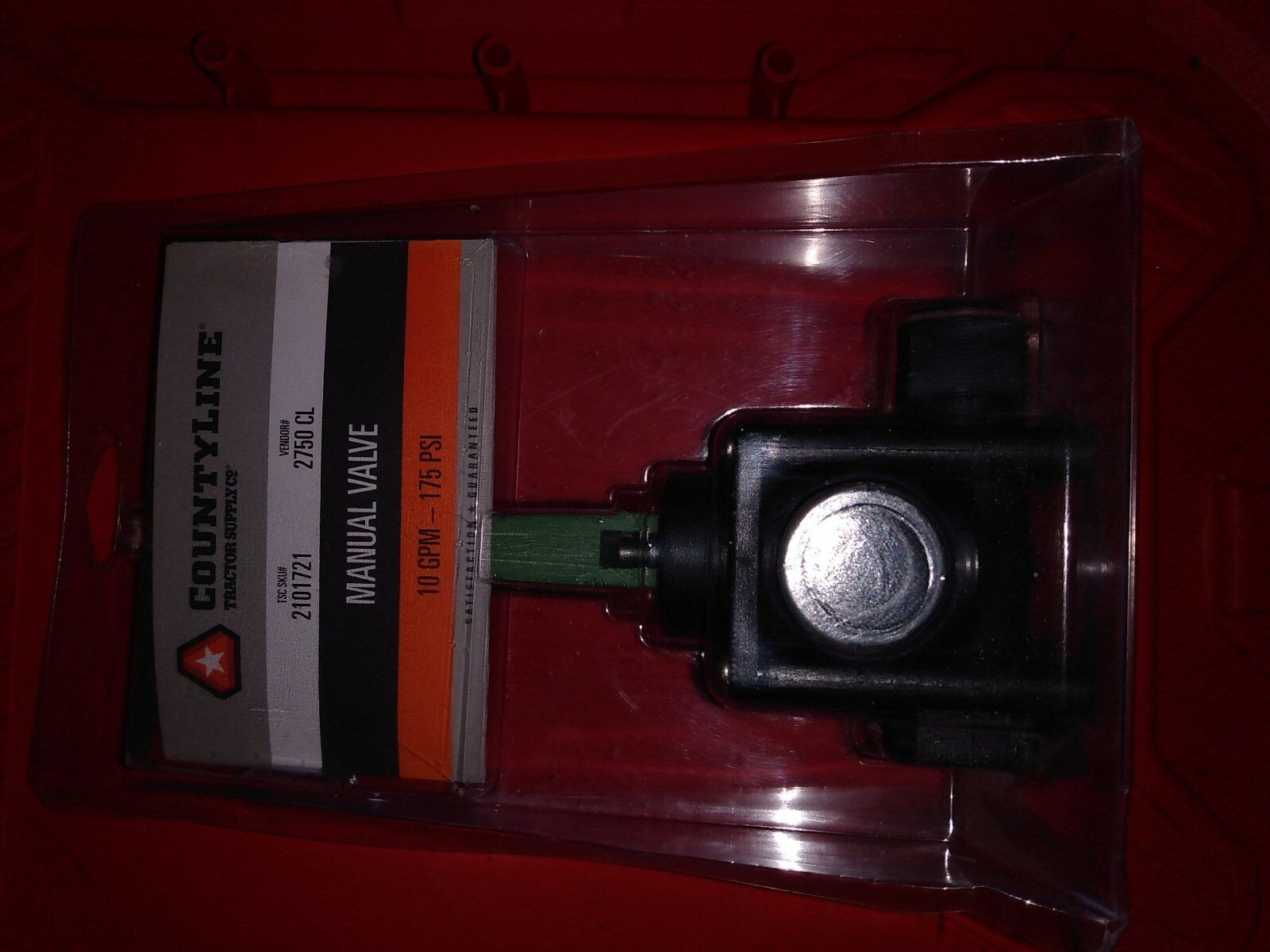 Texas Remcor 2750 2-Way Manual Valve 10 GPM 175 PSI 2101721 2750CL