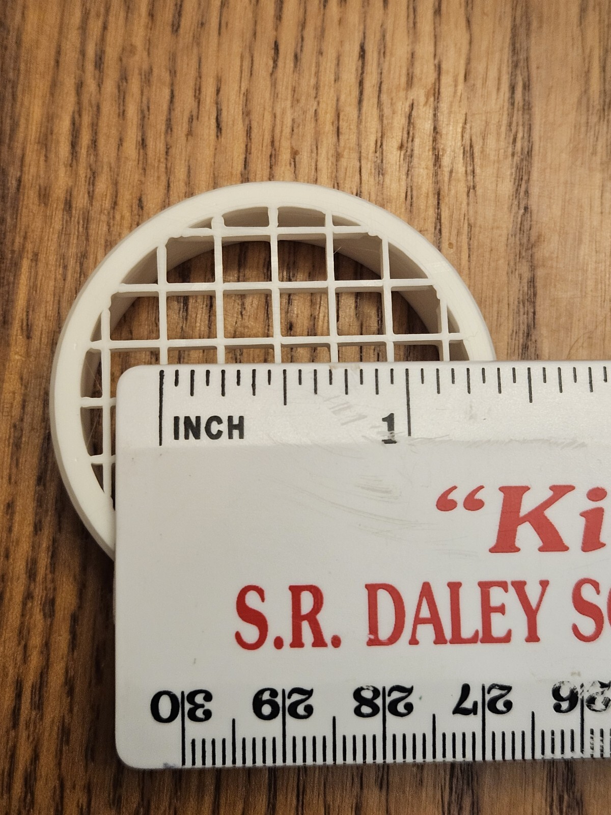 1-1/2″ PVC Pipe Vent Screen, 1.90″ OD, 1/4″ Mesh, All Plastic for 1-1/2″ Fitting