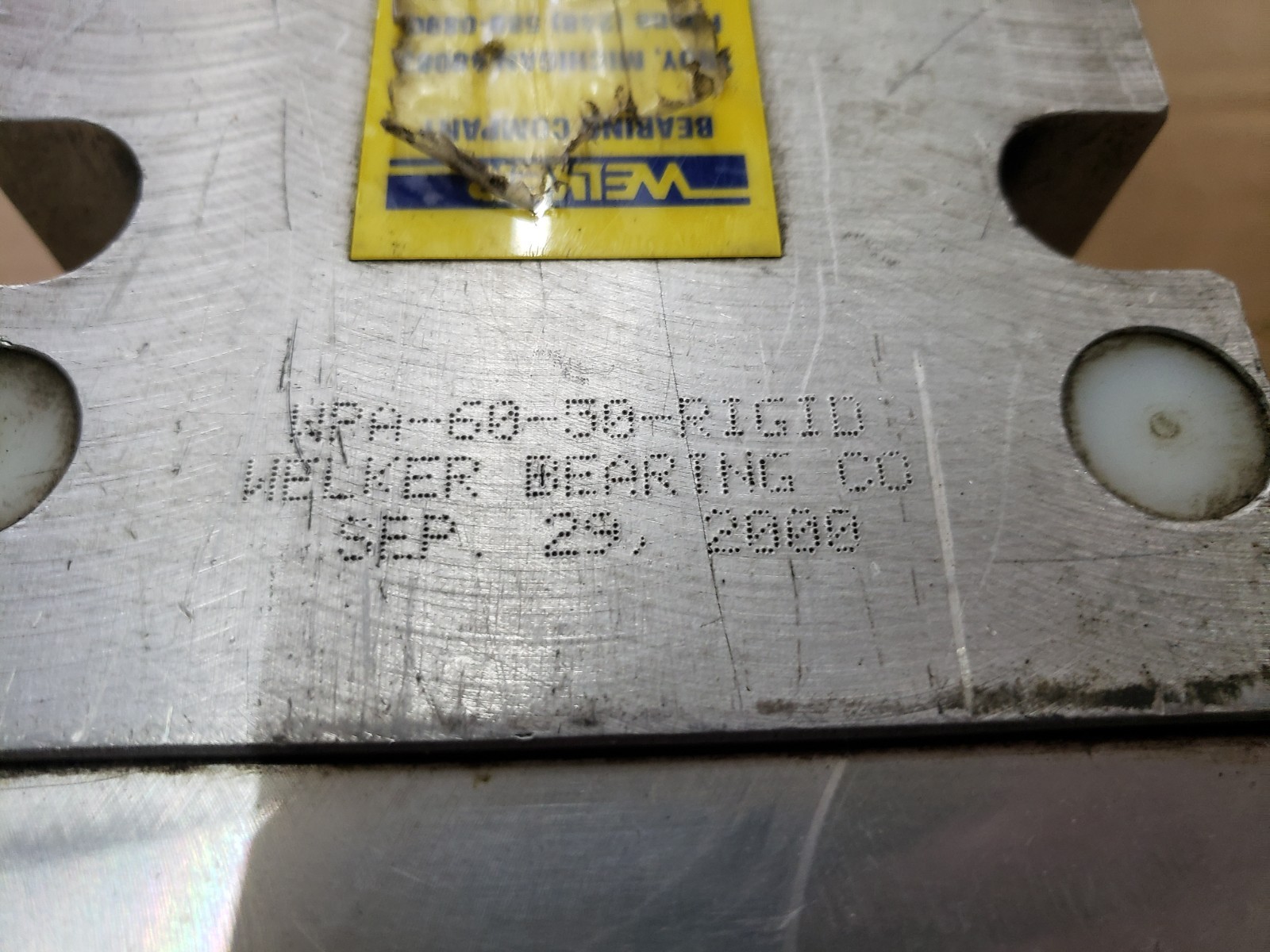 UNUSED – Welker WPA-60-50-RIGID Shot Pin WCP-1002 50mm Bore- 4