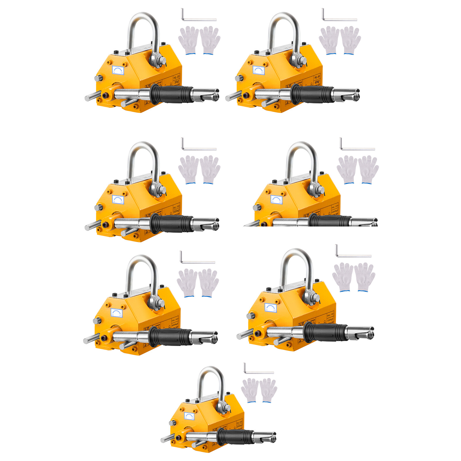 VEVOR Permanent Magnetic Lifter Lifting Magnet 220/660/880/1320/2200/3300/4400lb
