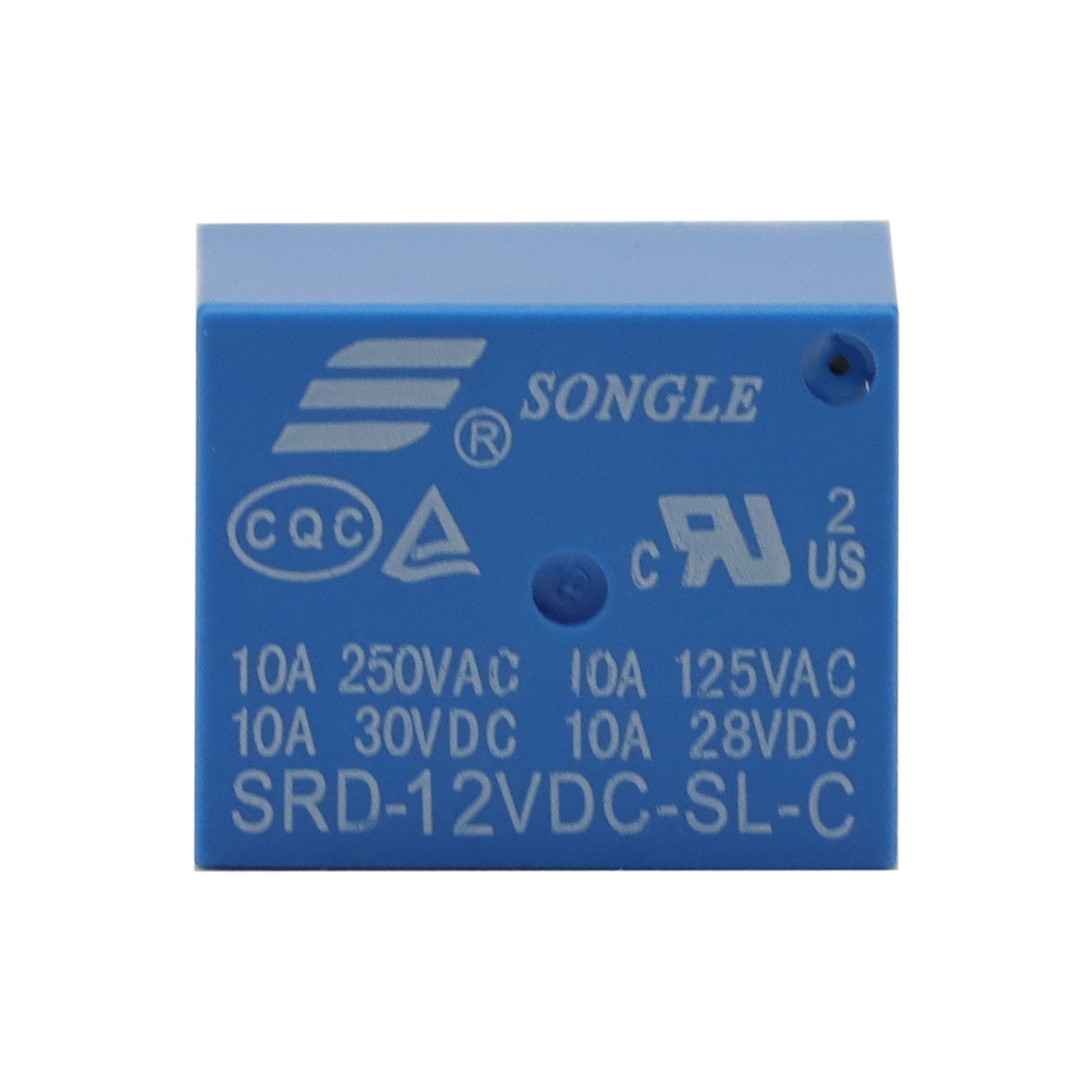 5PCS Power Relay SRD-12VDC-SL-C 10A Coil DC12V SPDT NO + NC PCB 5 Pin Sealed