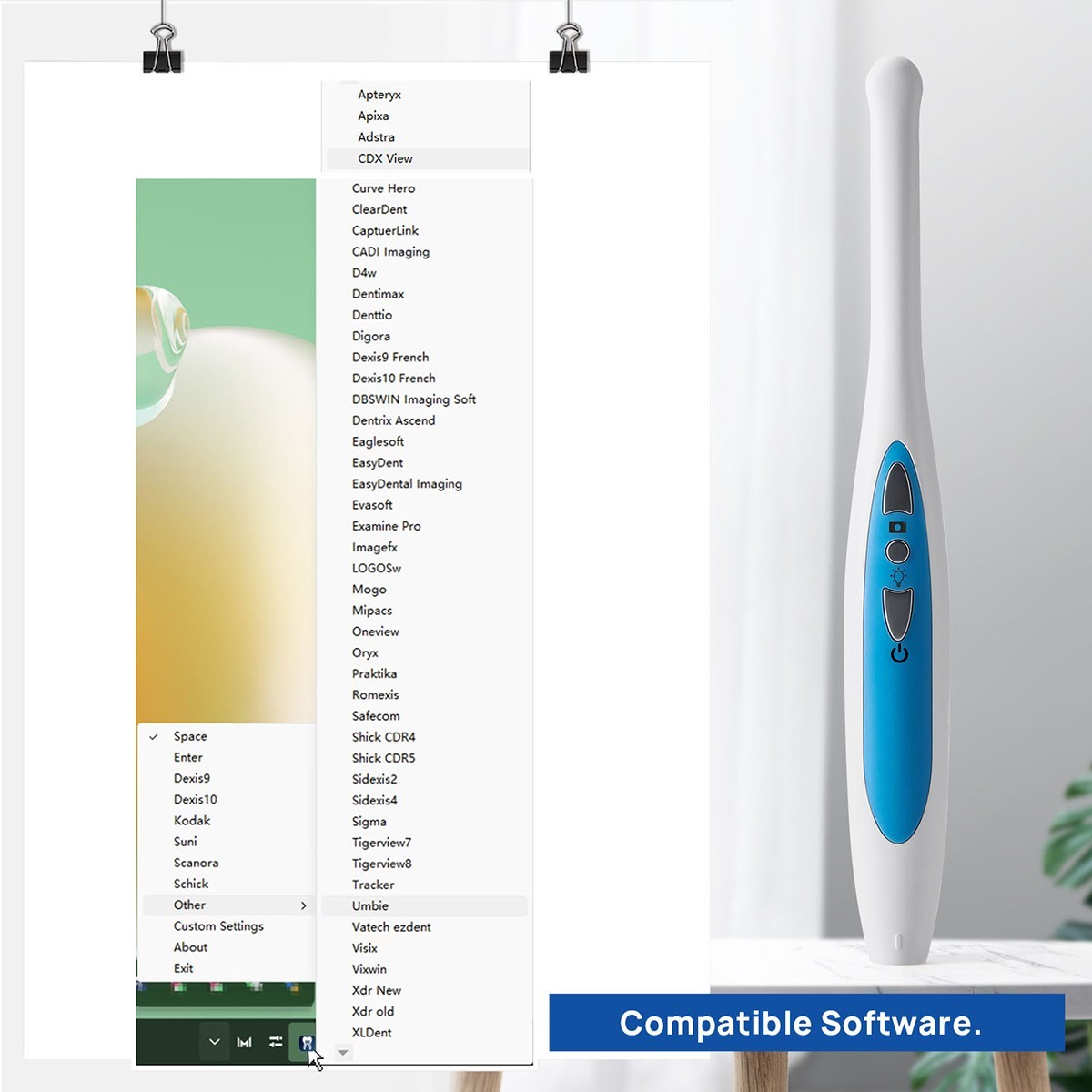 Dental Intraoral Camera Digital USB Imaging Intra Oral 6 LED Light Auto-Focus