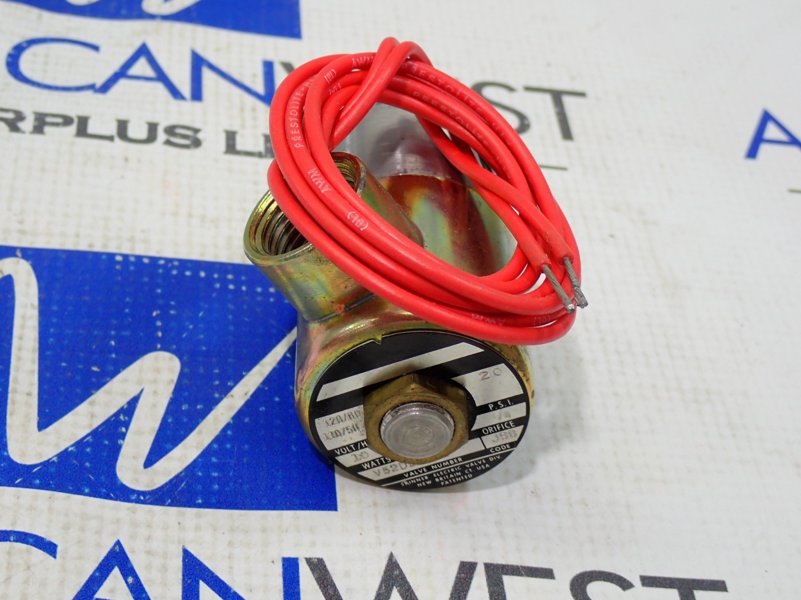 Skinner V52DB1022 V5 Solenoid Valve 110/120V PSI 1/4 10 Watts
