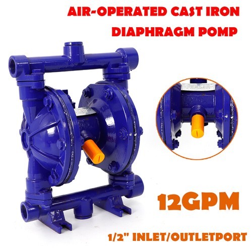 Air-operated Double Diaphragm Pump Tool Waste Oil Transfer Pump Machine 12GPM