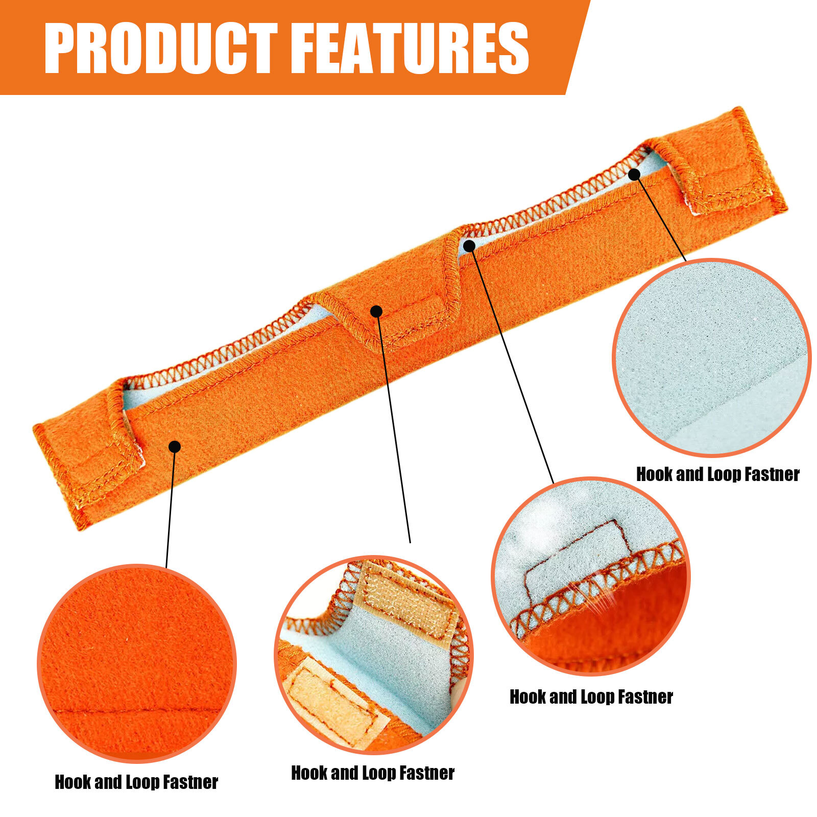 6 Pcs Hard Hat Sweatband Cotton Helmet Liner Accessories Washable Sweat Bands