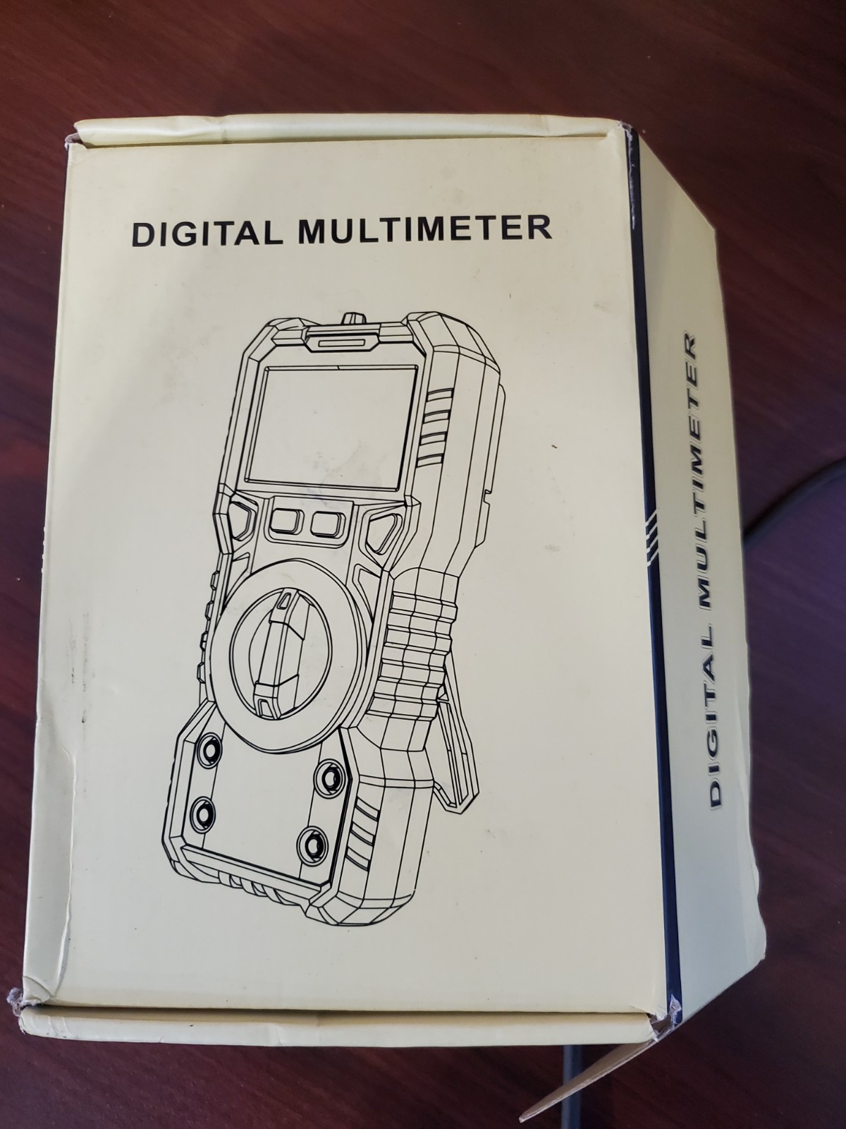 NEW Digital Multimeter Voltage Tester RMS Leads Temp Probe Kaiweets HT118A #69