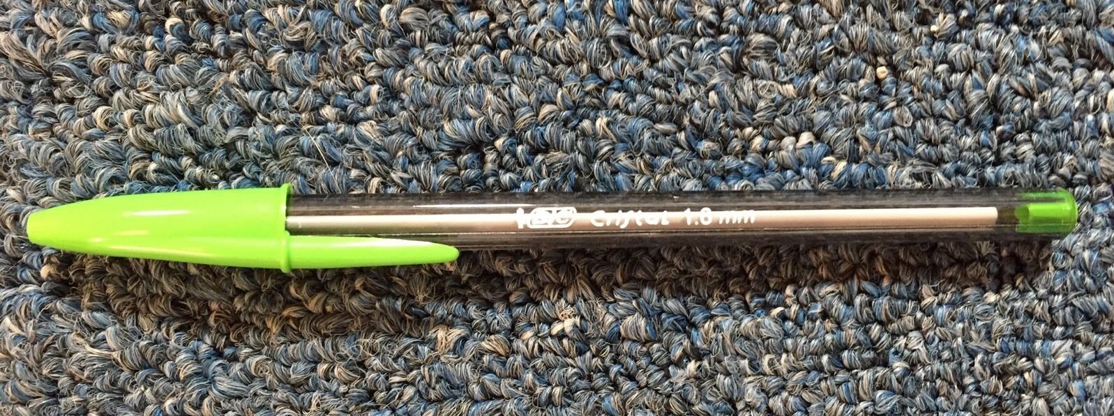 HUGE Lot of 500 GREEN Bic Cristal Ballpoint Pens 1.6mm BOLD POINT ~ Sale Price!