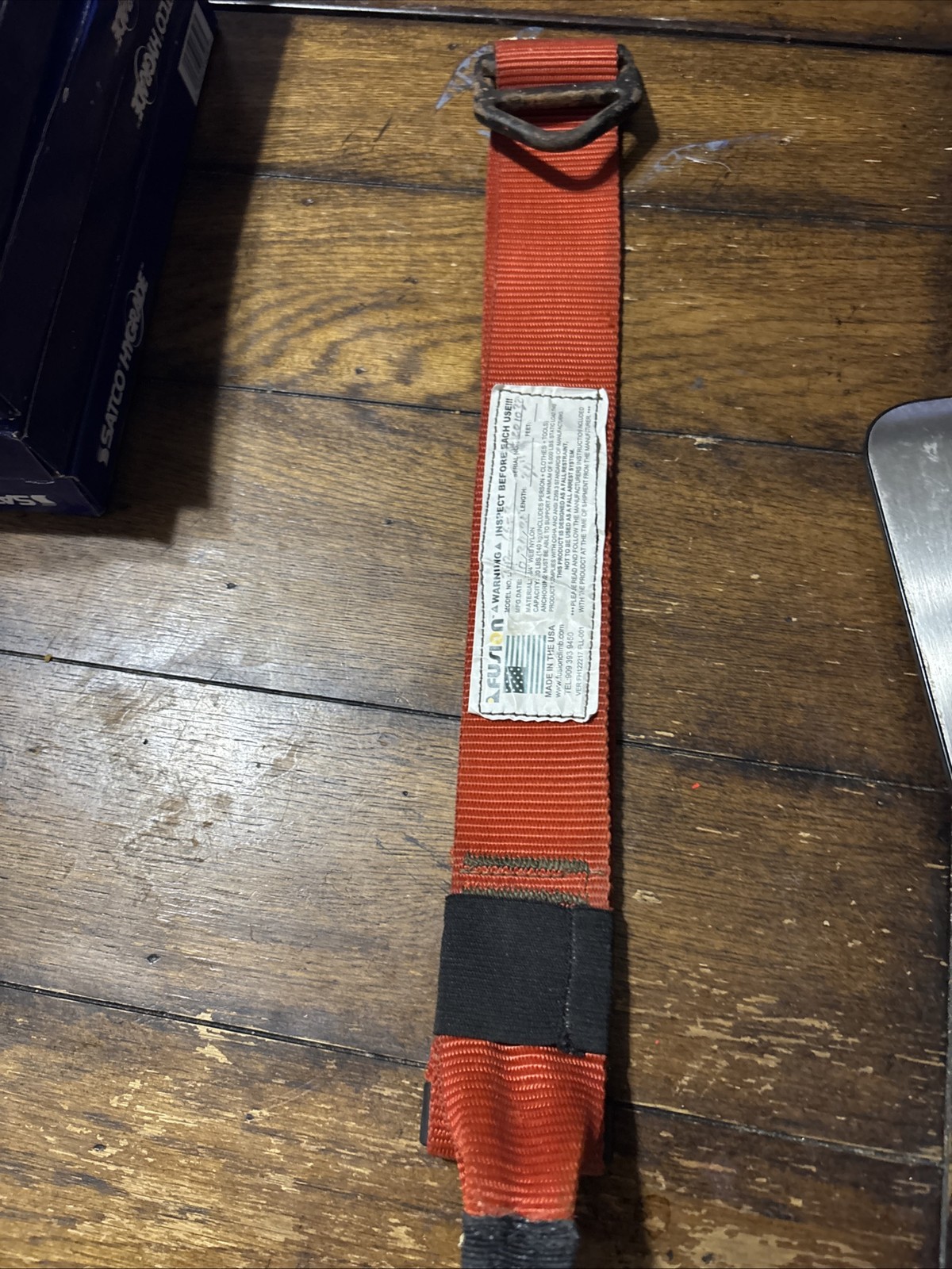 Fusion Adjustable Lanyard Orange,30 INCHES (TZP-16-3-30- ORG ) Up To 310 Lbs