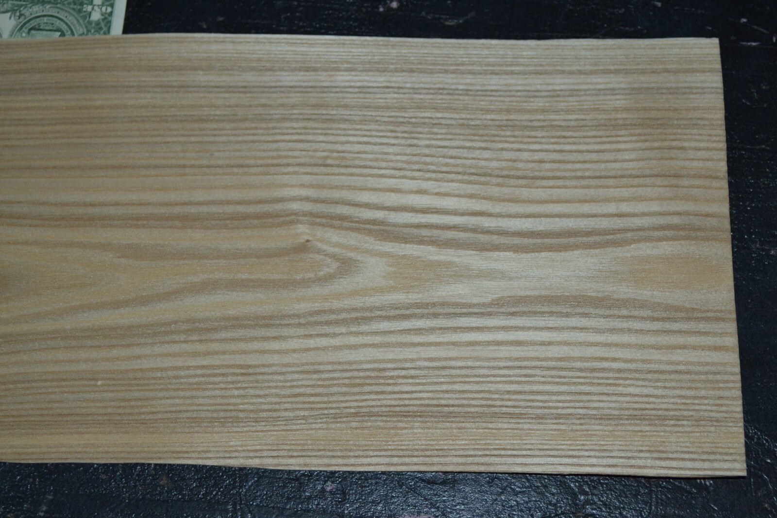 Black Ash Raw Wood Veneer Sheet 7 x 25 inches 1/42nd M5940-37