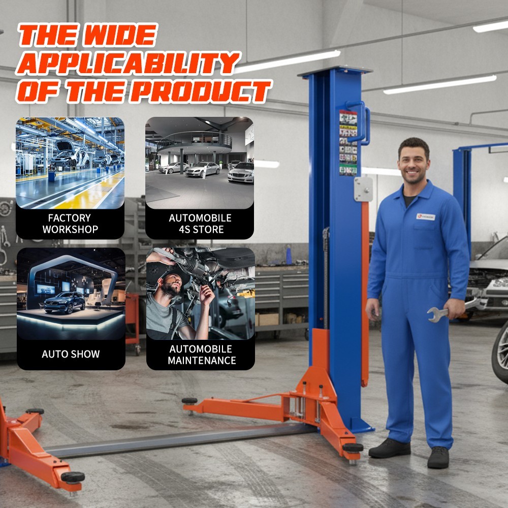8000LBS 2 Post Car Lift Automotive Hoist Equipment CE Certified FREE SHIPPING