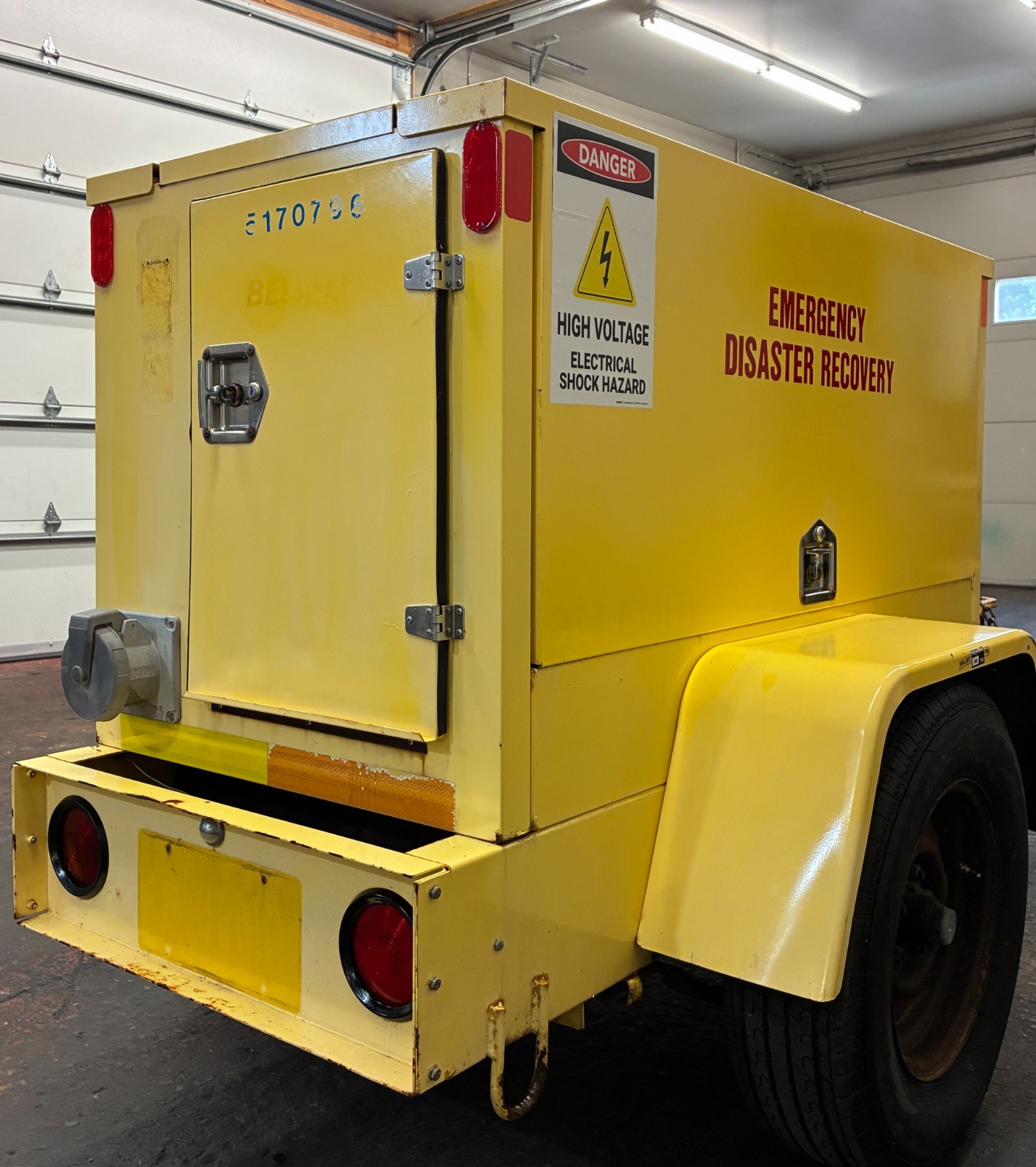 10KW Kohler Portable Diesel Generator, Kubota Diesel V1305, 120/240v 1P, WE SHIP