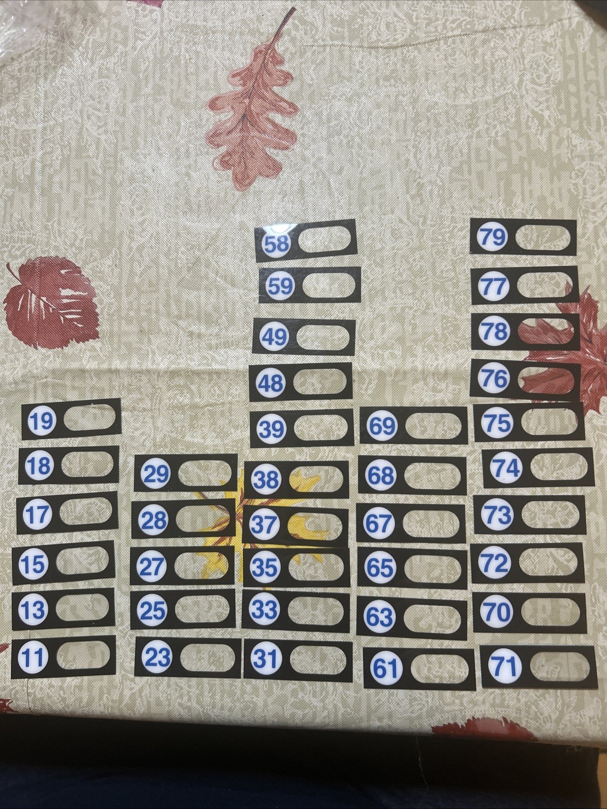 Vending Machine Products Labels Not Complete for Parts Only