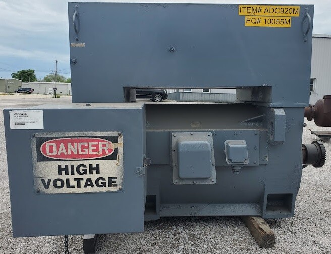Rebuilt 600 HP 1200 RPM Toshiba 4160 Volt Frame 355 900 Electric Motor WP2