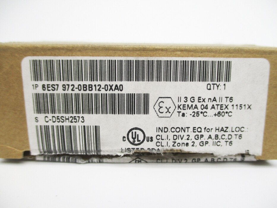 SIEMENS 6ES7972-0BB12-0X40 NSMP