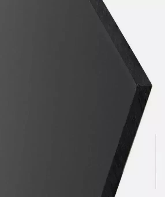 Black Plastic Sheet High Density Polyethylene 1/4″ x 24″ L X 24 Inch W HDPE NEW