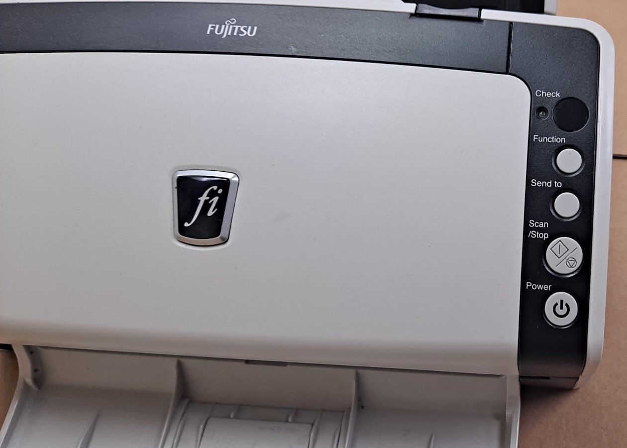 Fujitsu fi-6130Z Scanner. PN: PA03630 PARTS ONLY includes AC Adapter