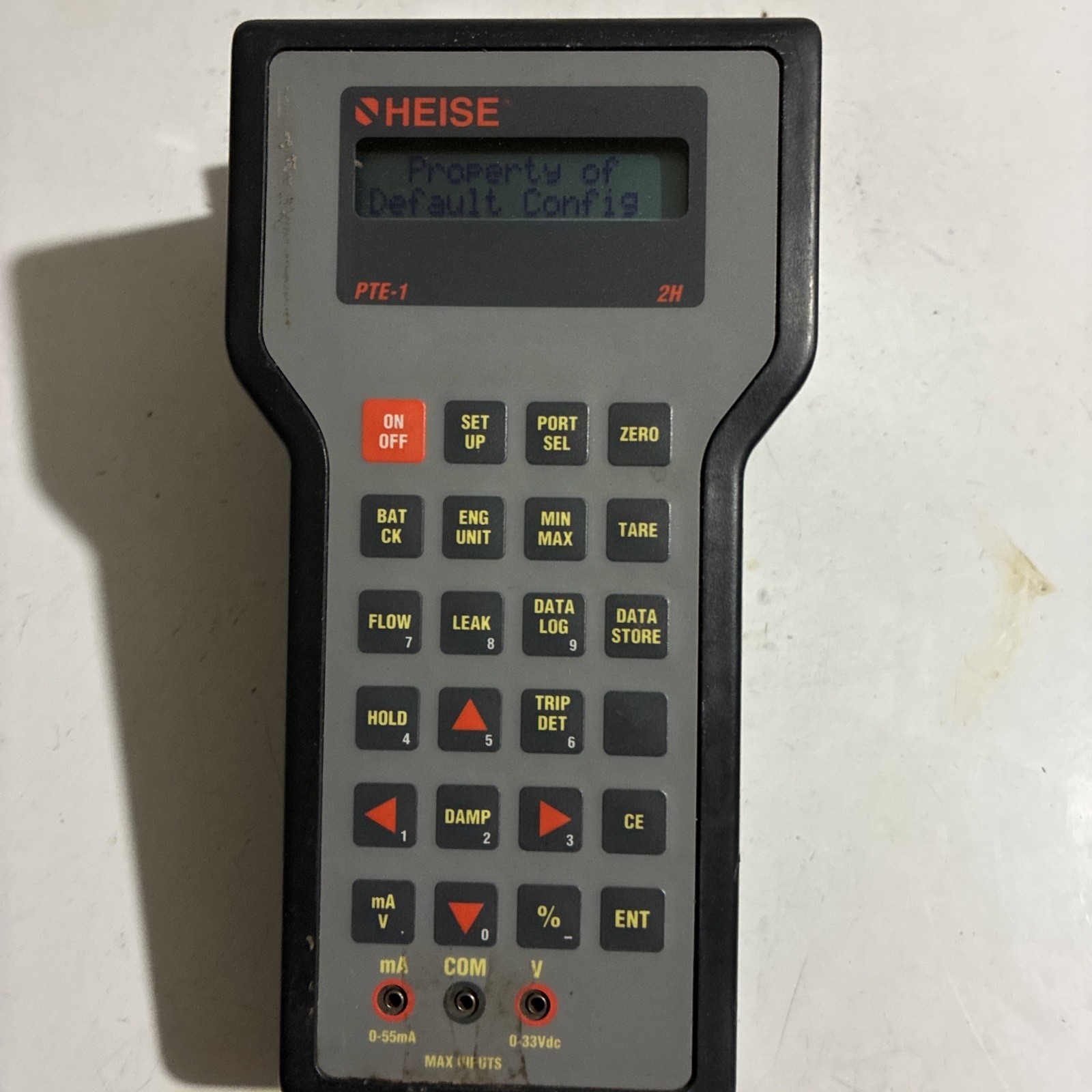 HEISE PTE-1 2H Hand Held Calibrator + 1 HQS-2 Test Module, 0-100 PSIG (0.05%)