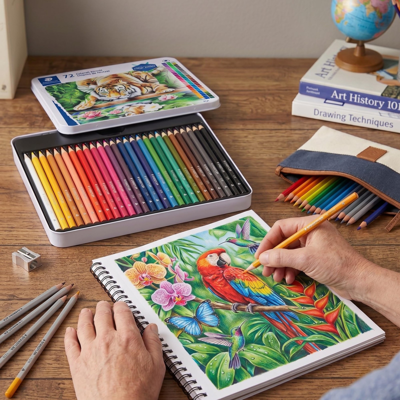 STAEDTLER Colored Pencils Set 6-Pack (6 1 Count (Pack of 432), Multicolor
