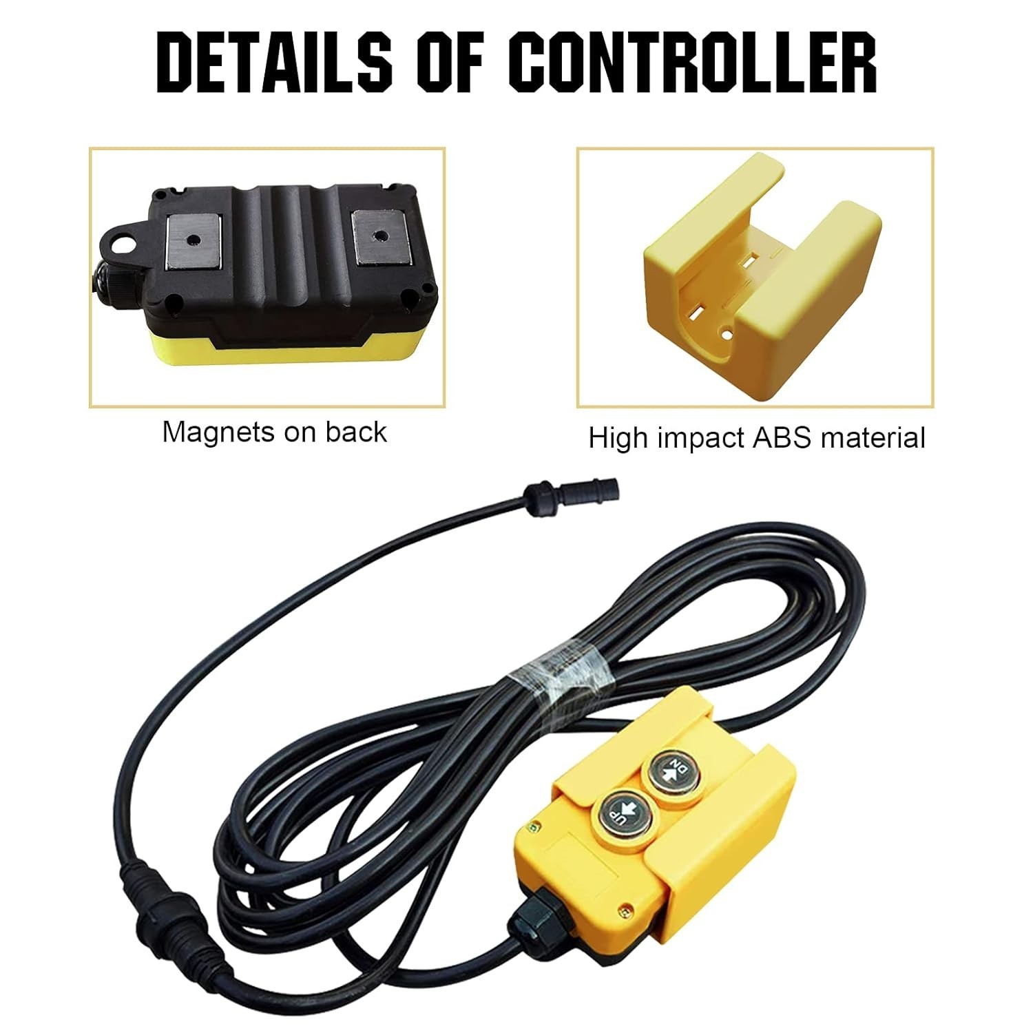 3 Wire Dump Trailer Remote Control Switch for 12V DC Single Acting Hydraulic …