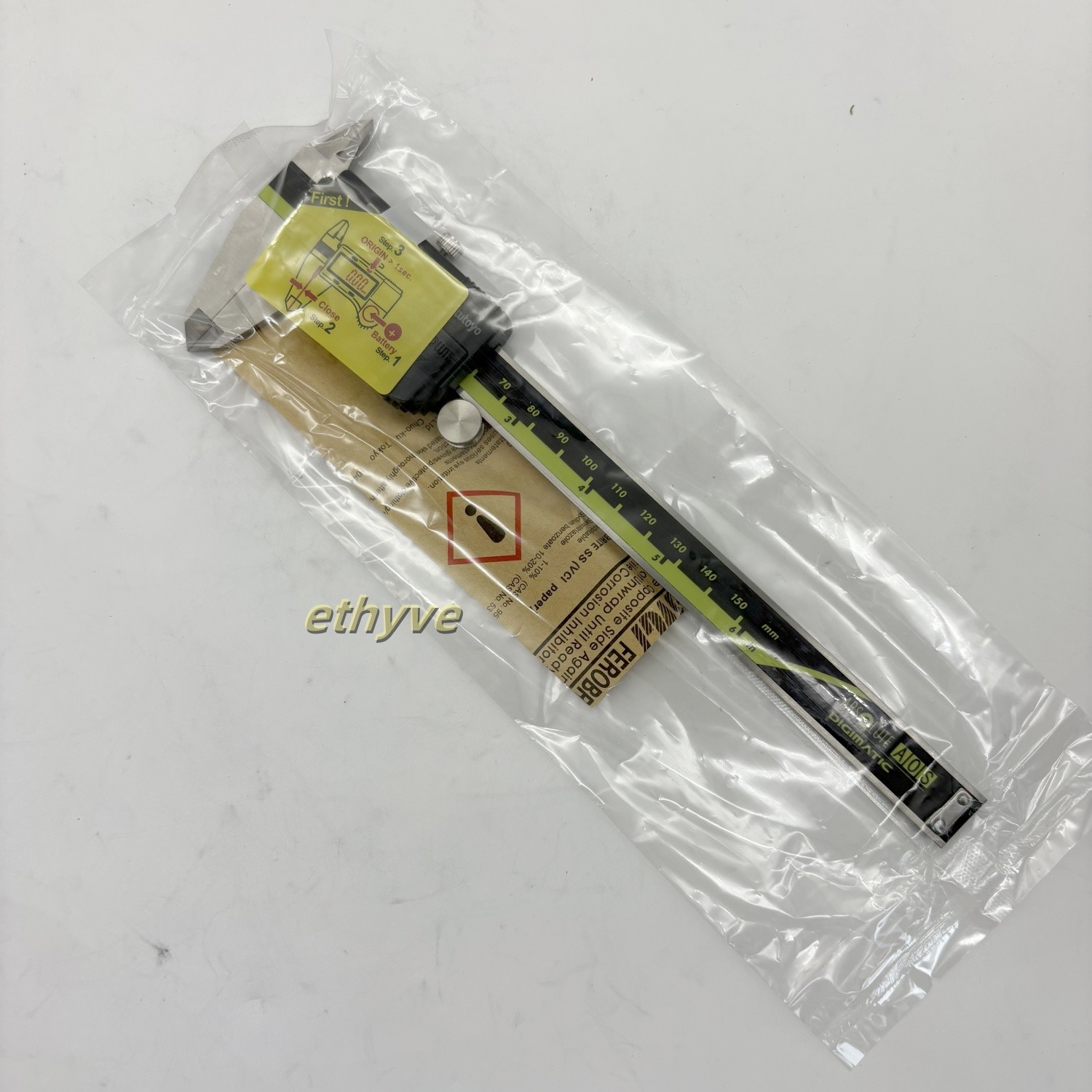 500-196-30 Mitutoyo Digital Caliper | 0-6″ (150mm) | Absolute Encoder | New US