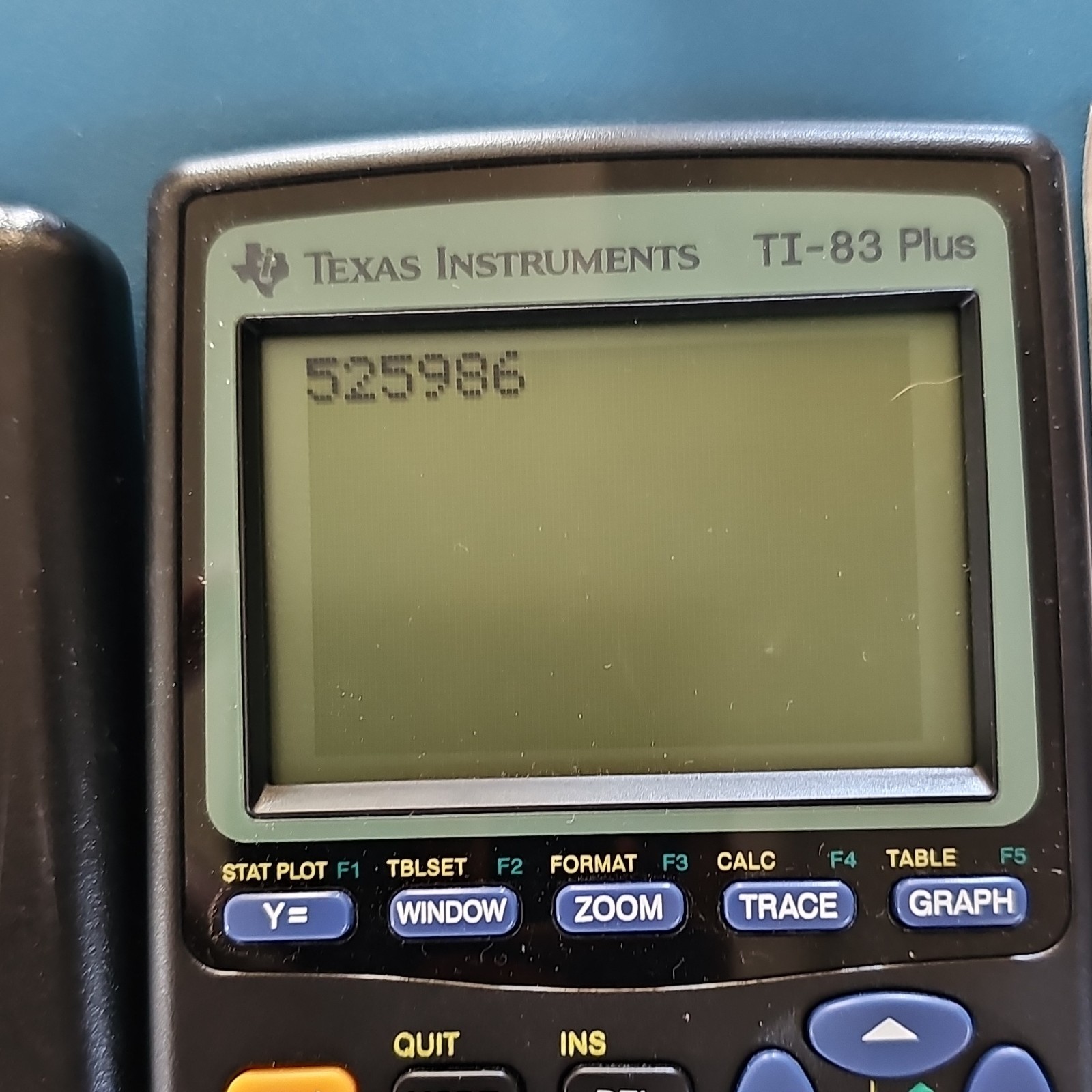 Texas Instruments TI-83 Plus Graphing Calculator – Black (83PL/TBL/1L1/A)