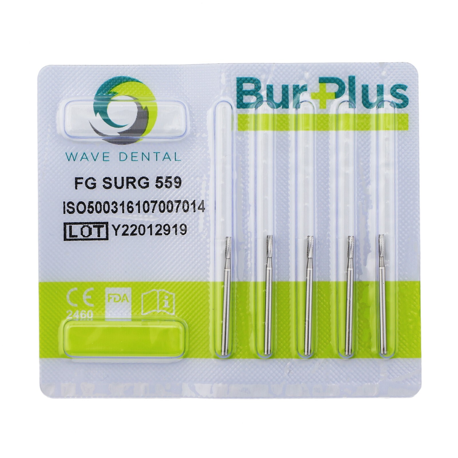 WAVE Dental Surgical Burs FG 557 701 Tungsten Carbide FGOS Bur Length 25mm Burr