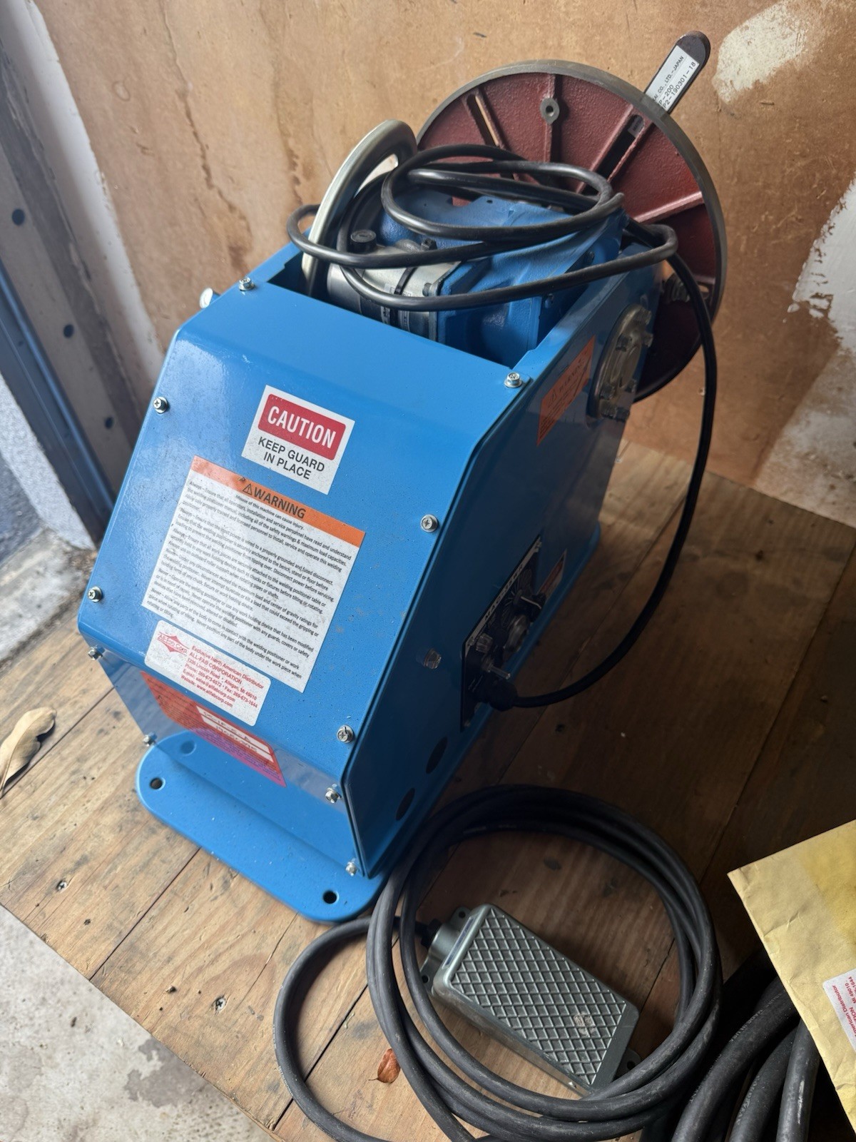 All-Fab Model PS-1F-5-A Welding Positioner with WP-200 Chuck