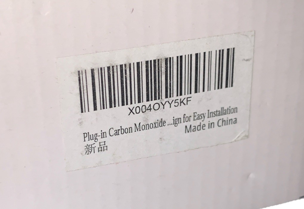 Combination Natural Gas and Carbon Monoxide Detector Plug in 2-in-1.