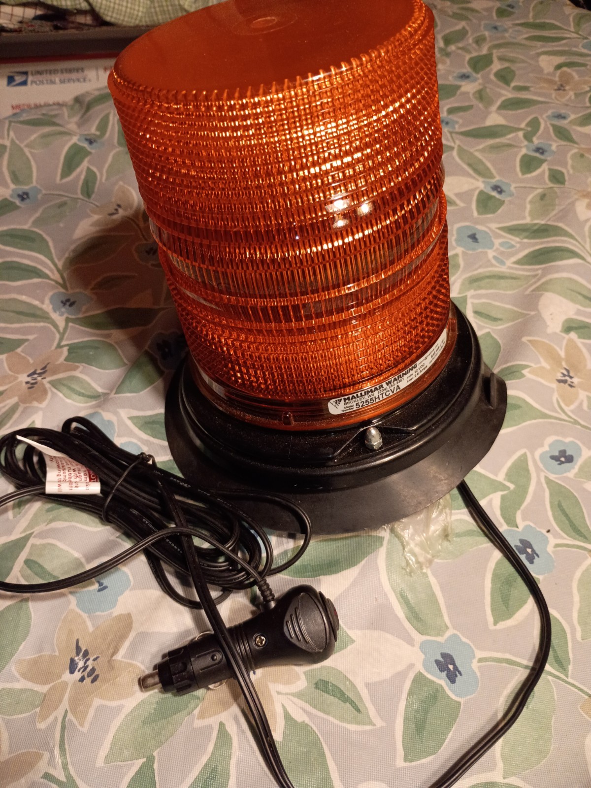 Mallimar Warning Model 5255HTCVA Strobe Amber LED Beacon Light