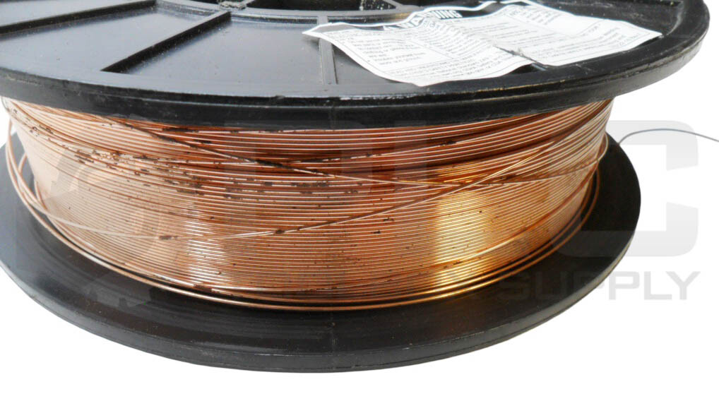 NEW HARRIS E70S6F5 MILD STEEL WELDING WIRE 0.35″ APPROX 10LB