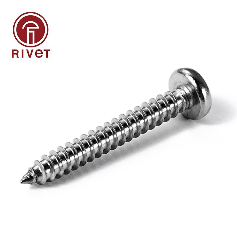 316 A4-70 Phillips Pan Round Head Self Tapping Wood Screw GB845 DIN EN ISO 7049