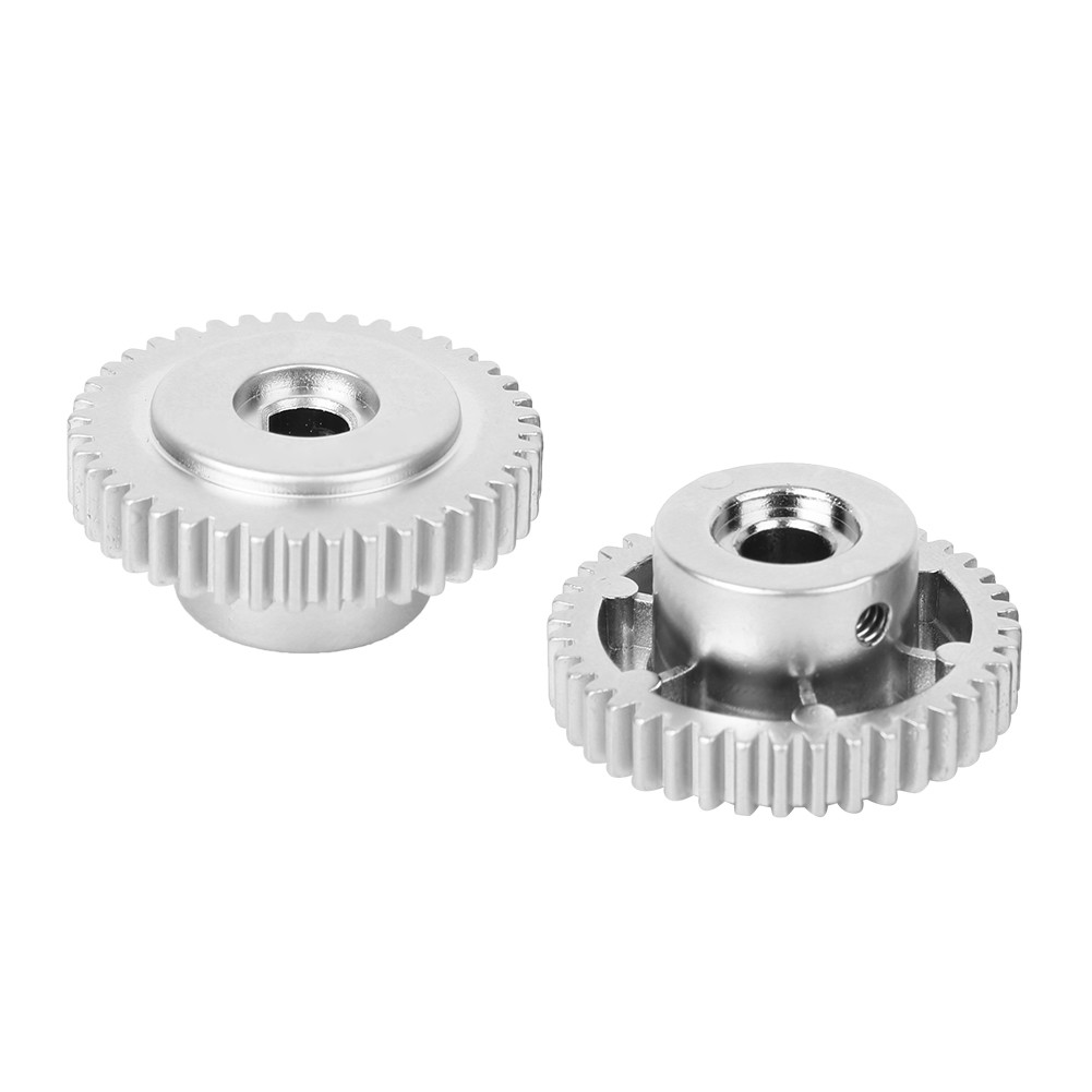 2Pcs Durable 40 Teeth D-Hole Gear For Robotics Metal Material Easy To Use