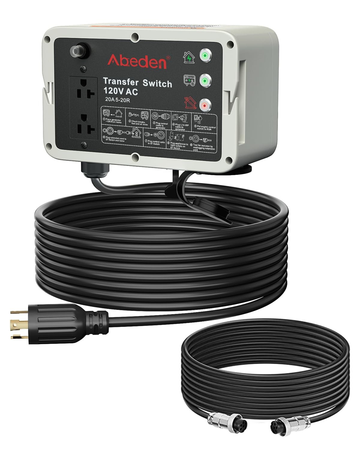 Transfer Switch 120V AC Compatible with Westinghouse Portable Generator
