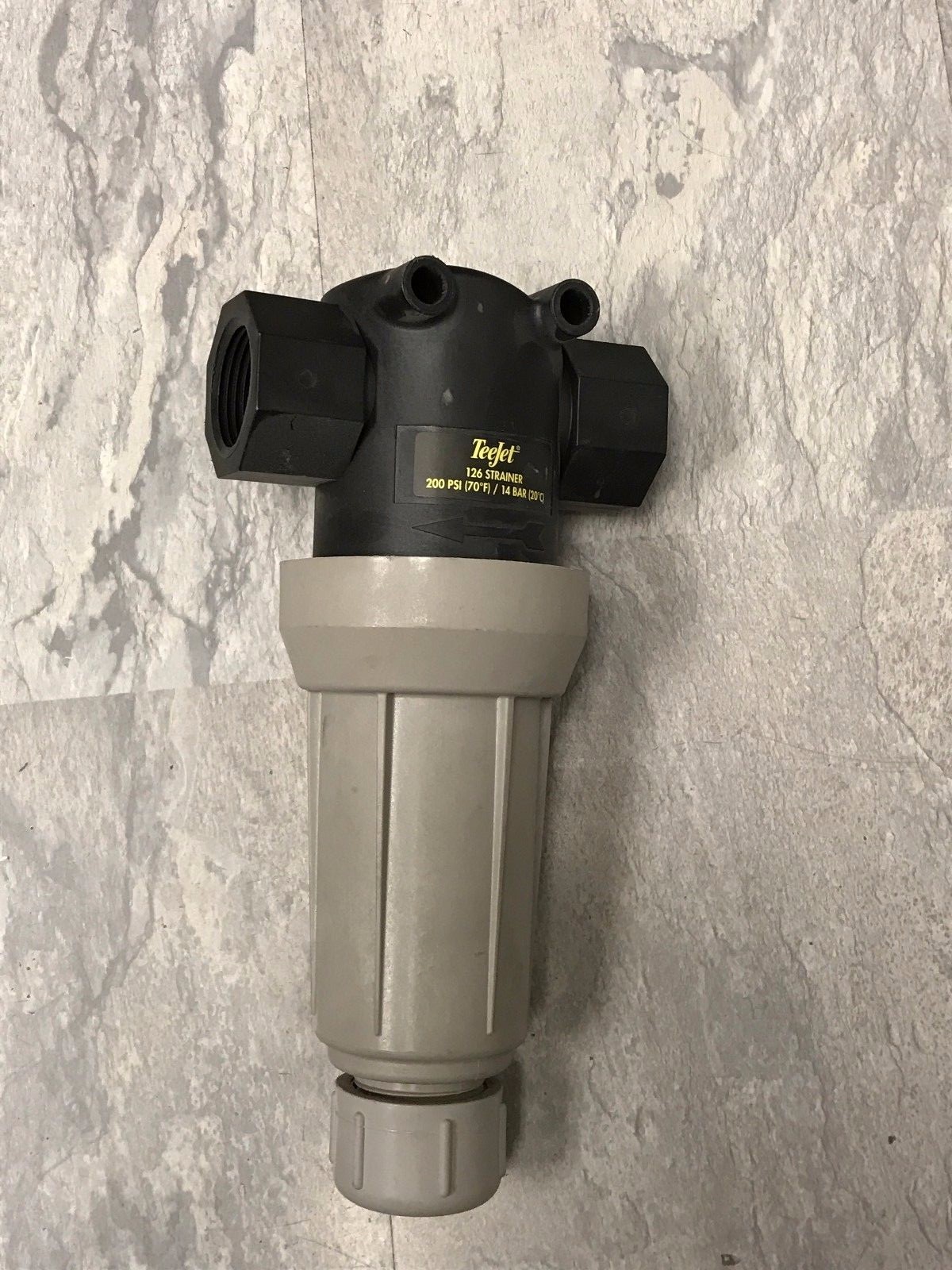 AA126ML-4-50 TeeJet 1″ Line Strainer 50 Mesh