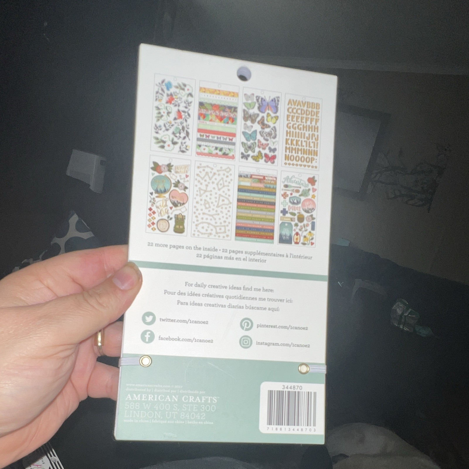 Happy Planner Adventure awaits BIG Sticker Book 30 Pages 1519 Pieces NEW