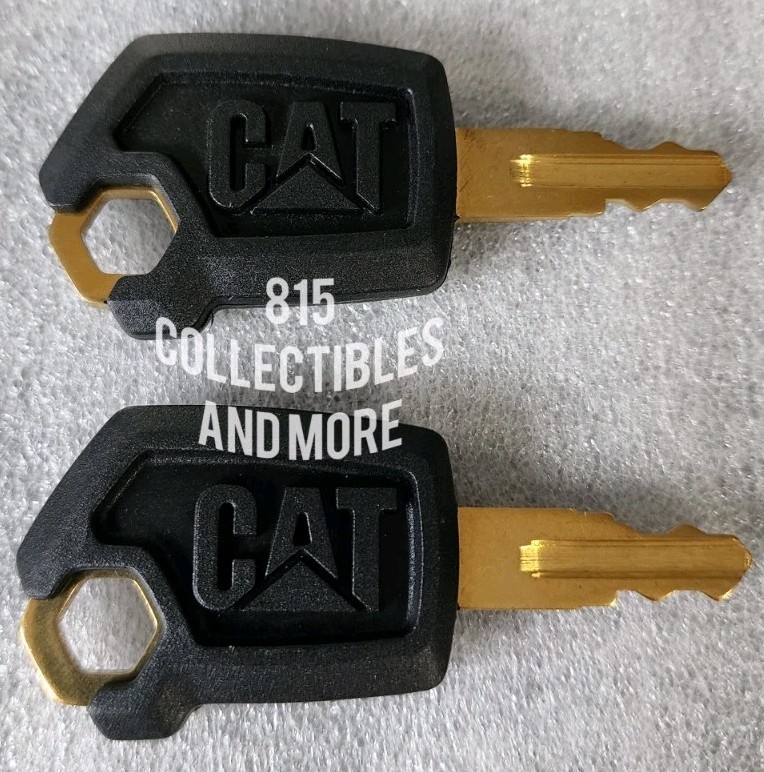 (2) CATERPILLAR CAT MACHINE IGNITION KEYS 5P-8500, 5P8500