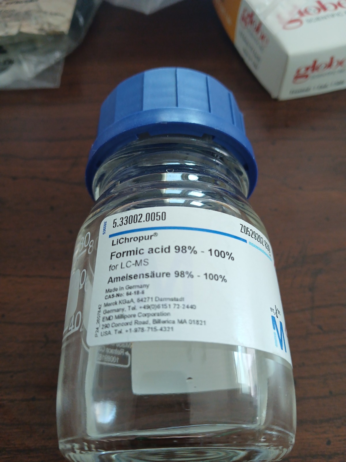 MilliporeSigma 98 to 100% LC-MS LiChropur™ 5.33002.0050 New 2021