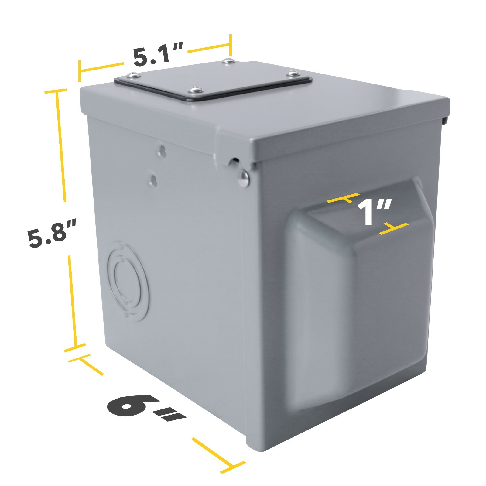 Leisure Cords Power Outlet Box 3R Enclosure ETL Listed 50 AMP NEMA 14-50R