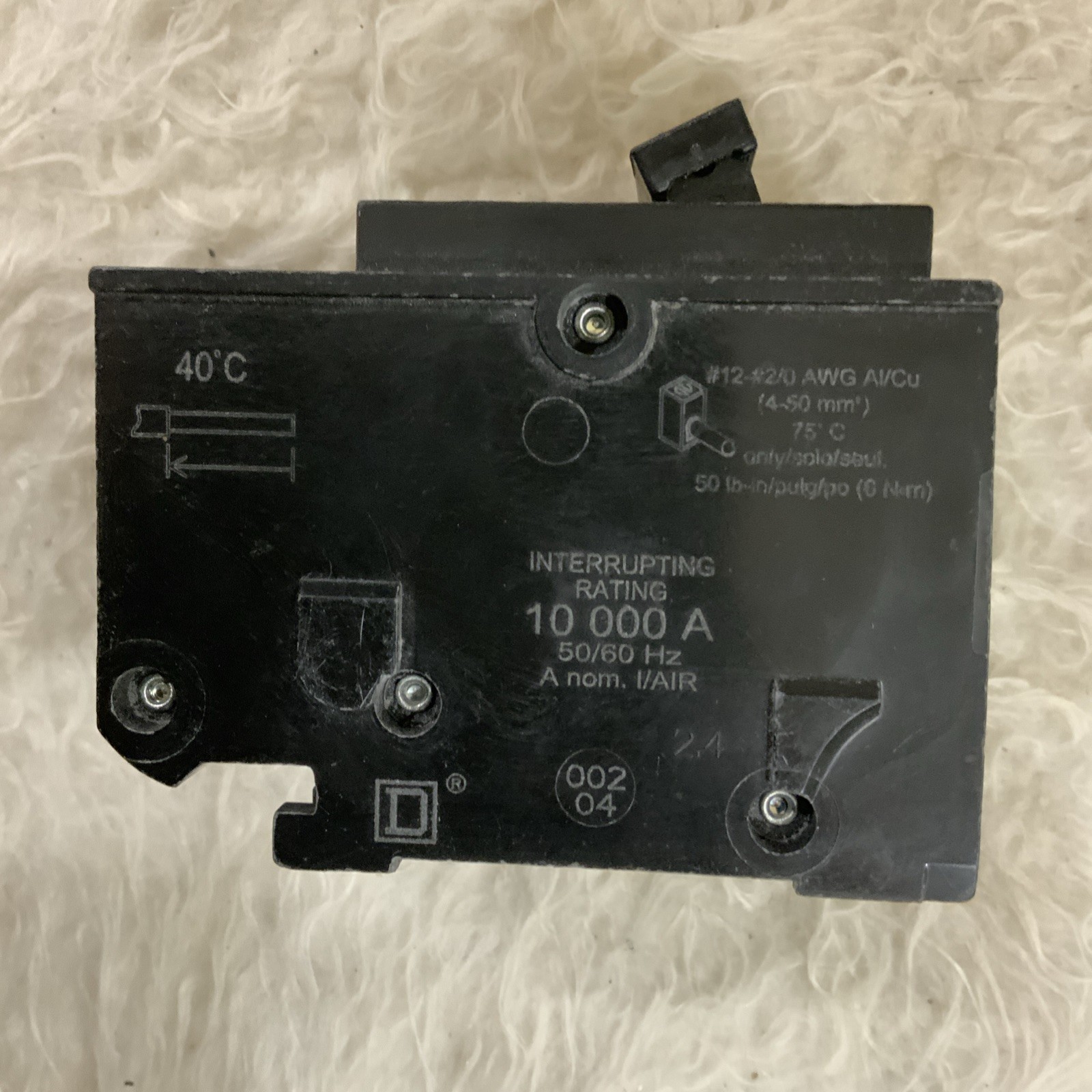 Homeline Square D HOM2100C 100 A Miniature Circuit Breaker